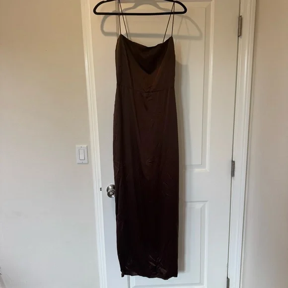 Reformation Frankie Silk Dress - Picture 5 of 12
